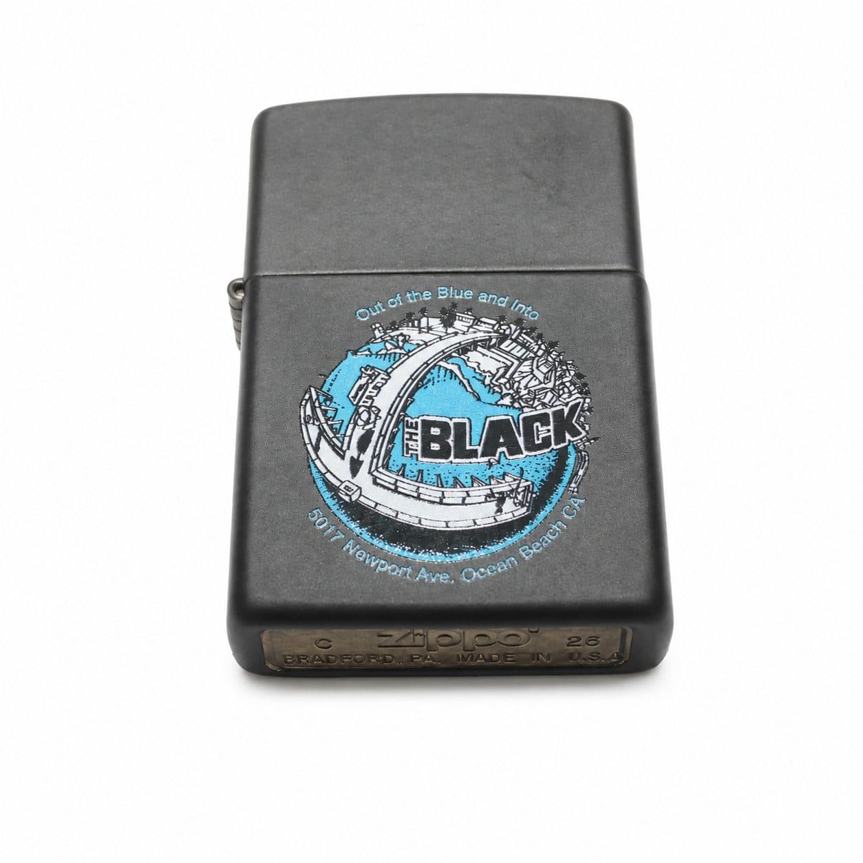 The Black Zippo Lighter